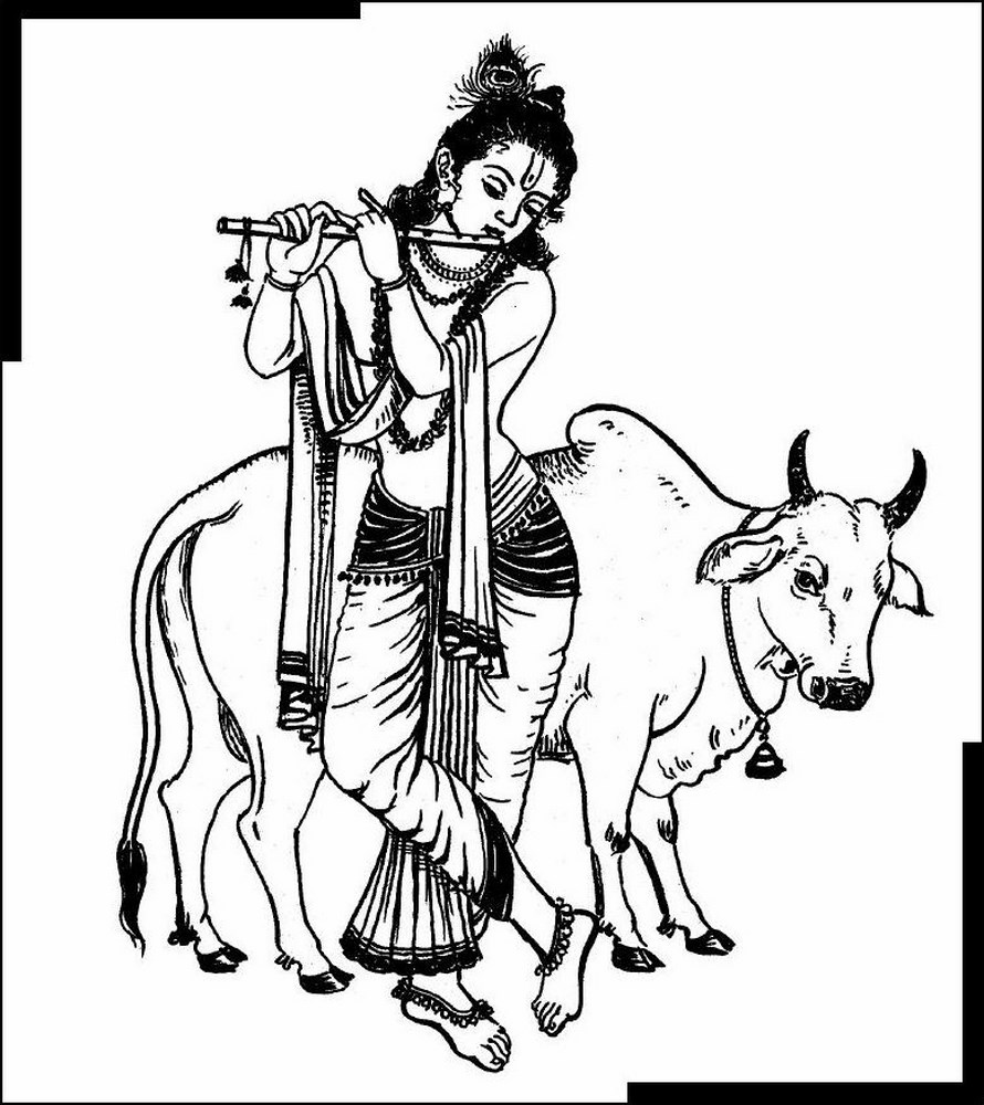 Fig. 3.1 Krishna (Vir Singh 1995, p.48)