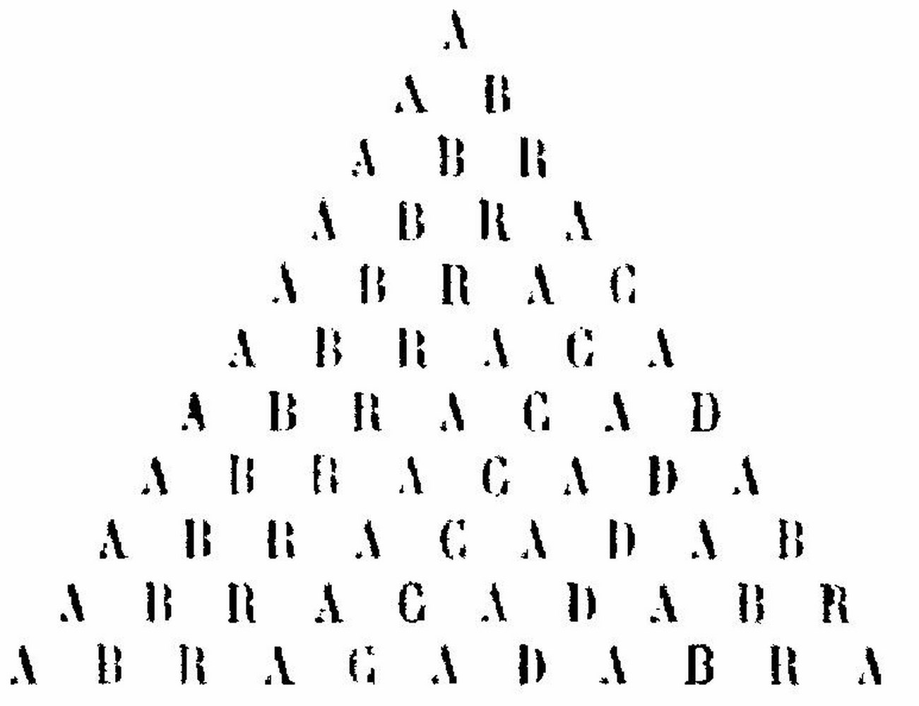 Figure de l’Abracadabra