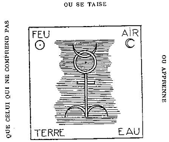 Emblème (ver. BNF) - John Dee, estampe, 1925, Bibliothèque Nationale de France Emblème (ver. BNF) - John Dee, estampe, 1925, Bibliothèque nationale de France.