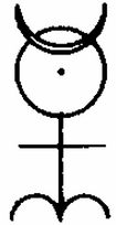 Figure 3 (ver. BNF) - John Dee, estampe, 1925, Bibliothèque nationale de France.